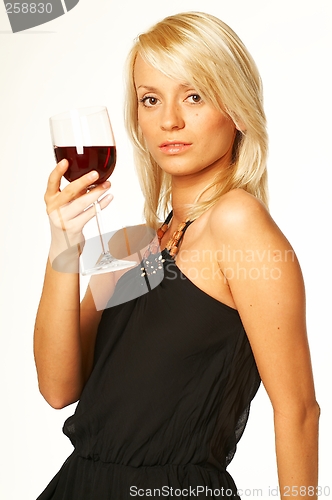 Image of Women with wine