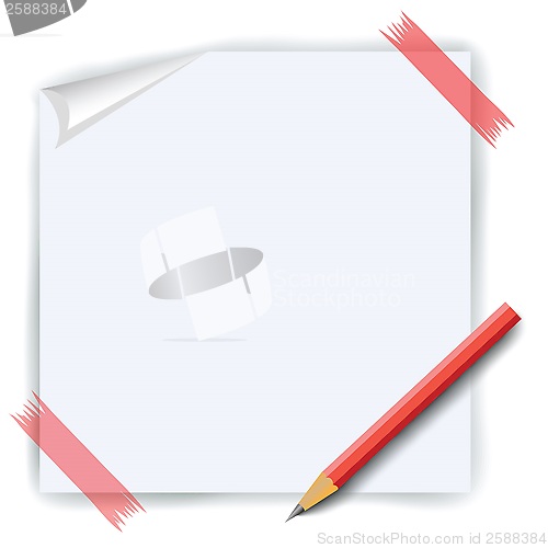 Image of paper and pencil