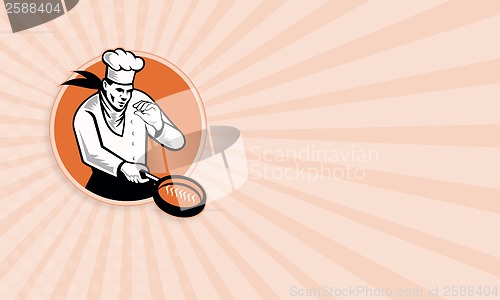 Image of Chef Cook Cooking Pan Circle