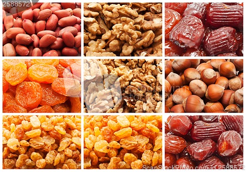 Image of Dried fruits and nuts