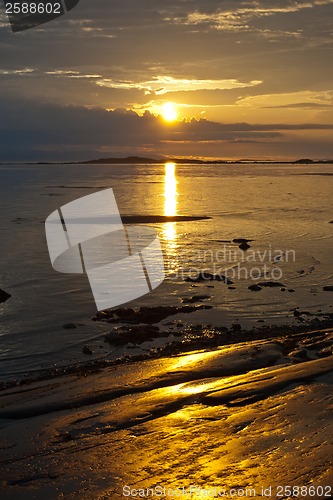 Image of Sea sunset