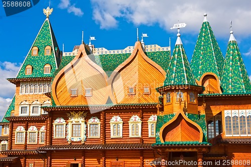 Image of Wooden palace in Russia