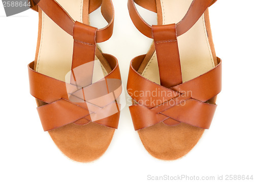 Image of leather sandal