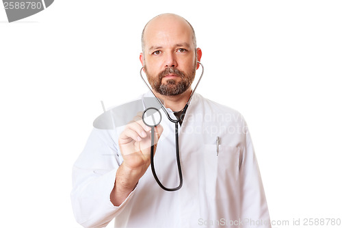 Image of doctor with stethoscope