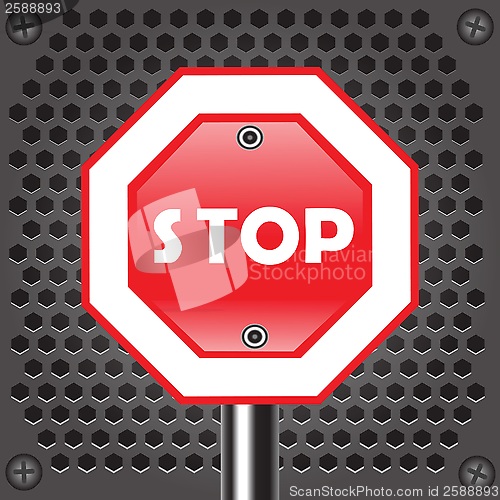 Image of stop sign