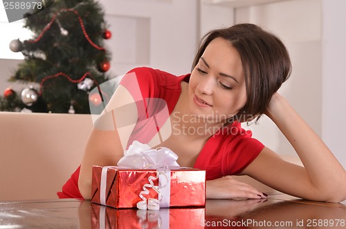 Image of Girl celebrating New Year