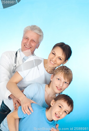 Image of Magnificent family with children