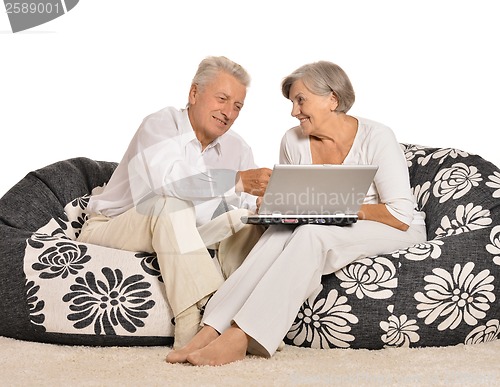 Image of Senior couple at home