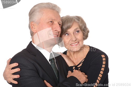 Image of Portrait of an elder couple