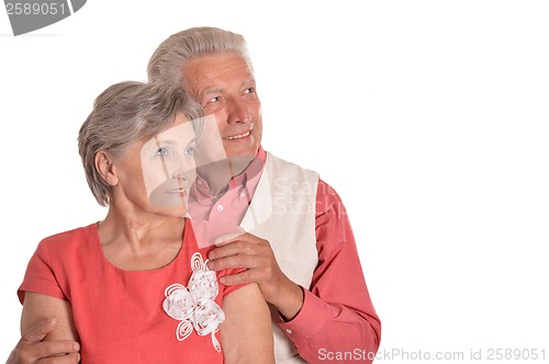 Image of Portrait of a happy middle-aged couple