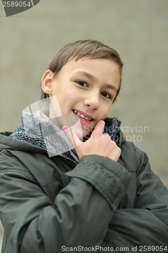 Image of Cute young boy