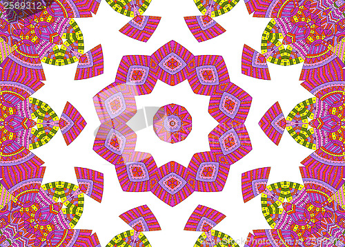 Image of Bright abstract pattern