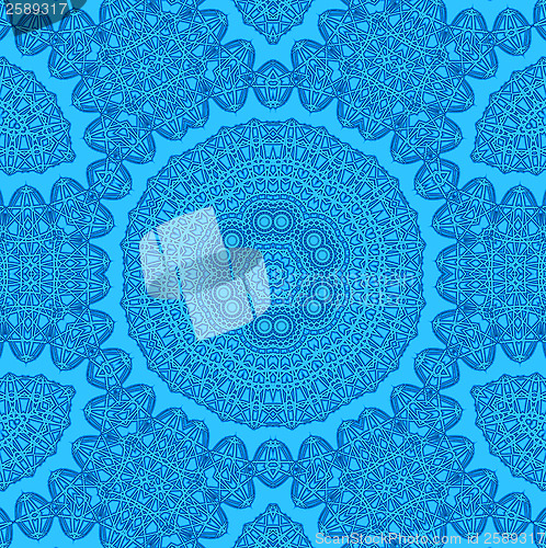 Image of Abstract blue pattern