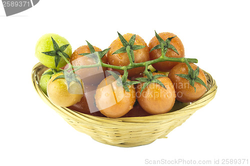 Image of fresh cherry tomatoes