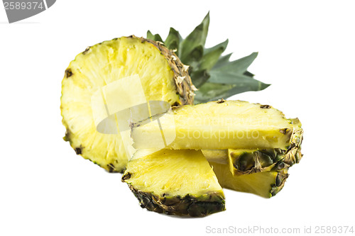 Image of Ripe pineapple 