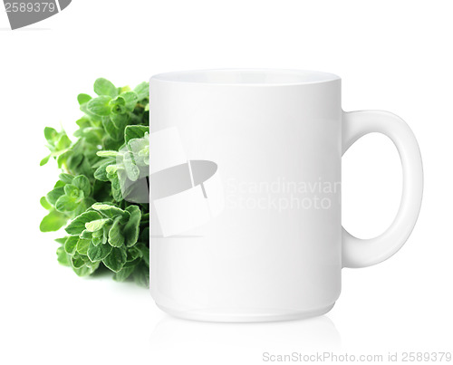 Image of White ceramic mug