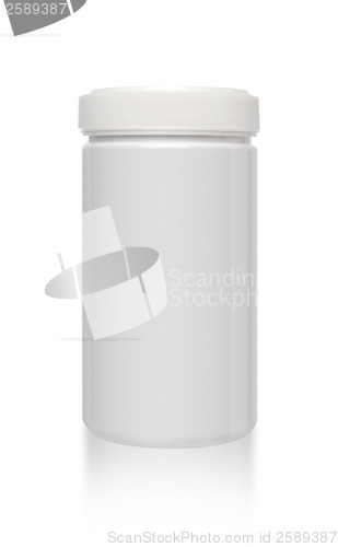 Image of Blank medicine bottle