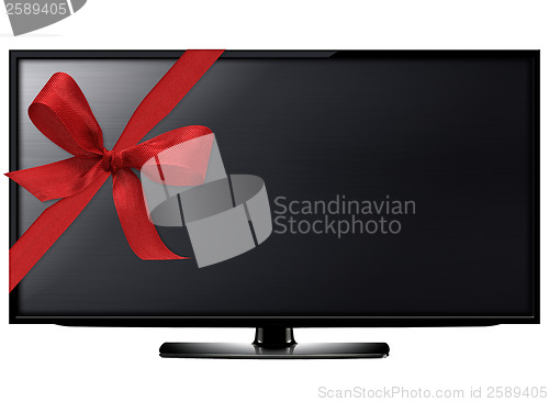 Image of LCD tv screen