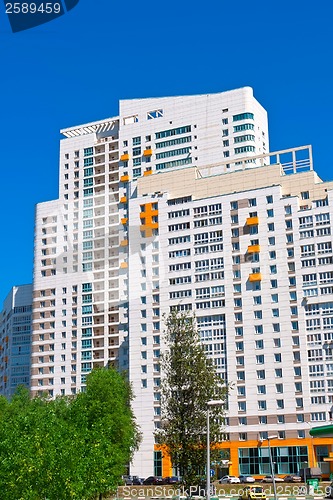 Image of Modern apartment buildings
