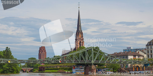 Image of Frankfurt Germany - panorama