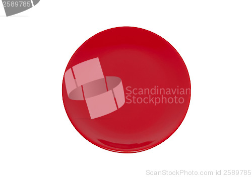 Image of Red plate