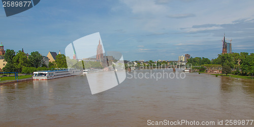 Image of Frankfurt Germany - panorama