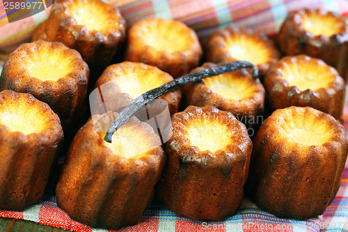 Image of Freshly Canele closeup.