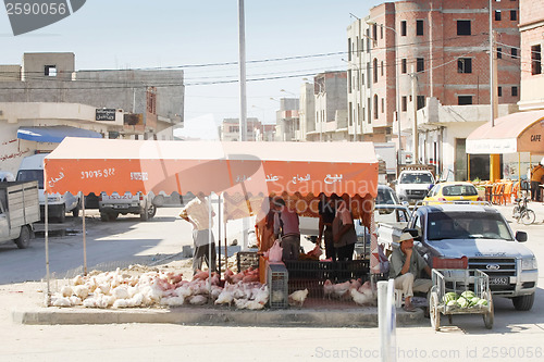 Image of Seller in Kairouan