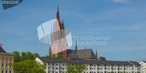 Image of Frankfurt Cathedral - panorama