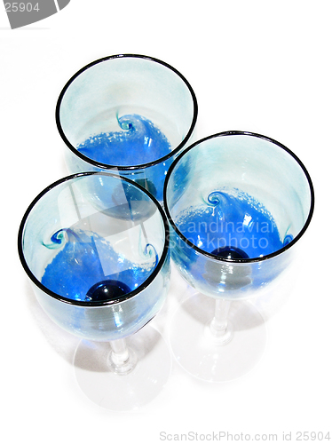 Image of 3 wine glasses