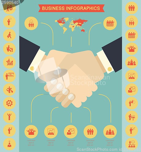 Image of Business Infographic Template.