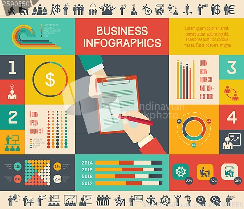 Image of Business Infographic Template.