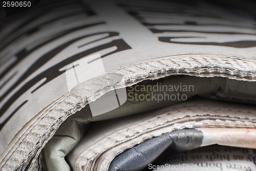 Image of Pile of newspapers