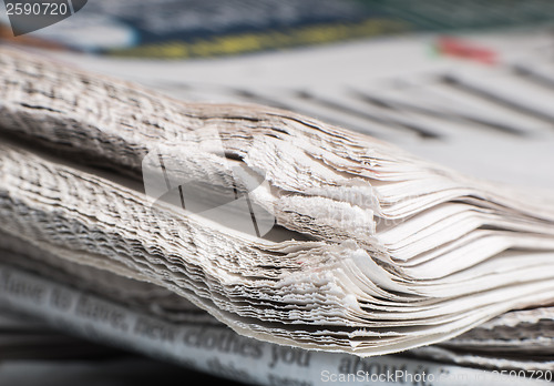 Image of Pile of newspapers