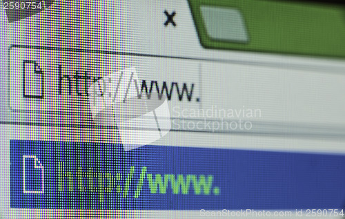 Image of Internet browser