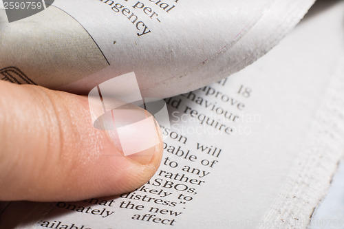 Image of Pile of newspapers