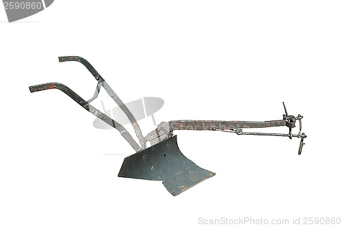 Image of Old hand plow.