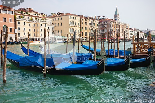 Image of Gondolas in Venice