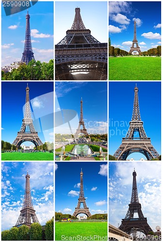 Image of Eiffel Tower in Paris