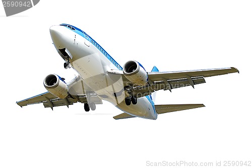 Image of Plane isolated on a white background
