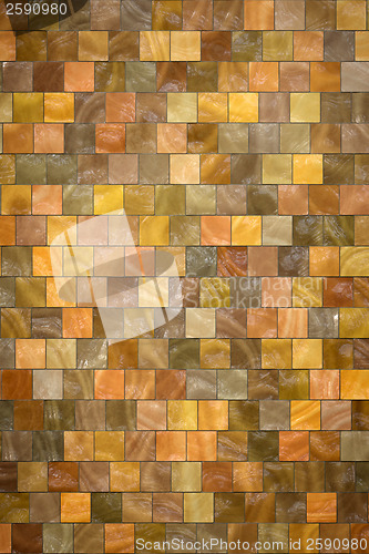 Image of small tiles background