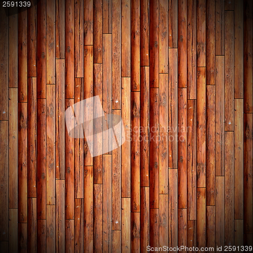 Image of vertical mounted weathered wooden floor