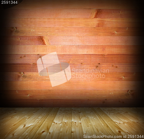 Image of abstract interior wood background