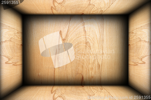 Image of abstract plywood finished interior background