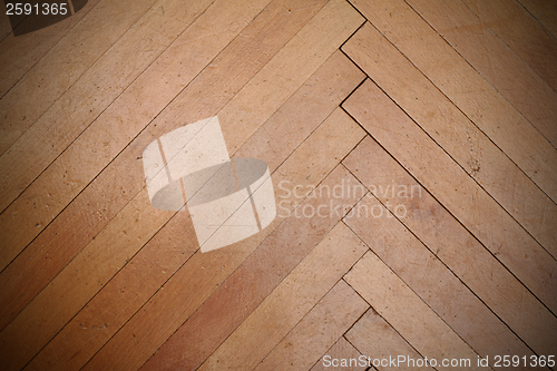 Image of real scratched old parquet