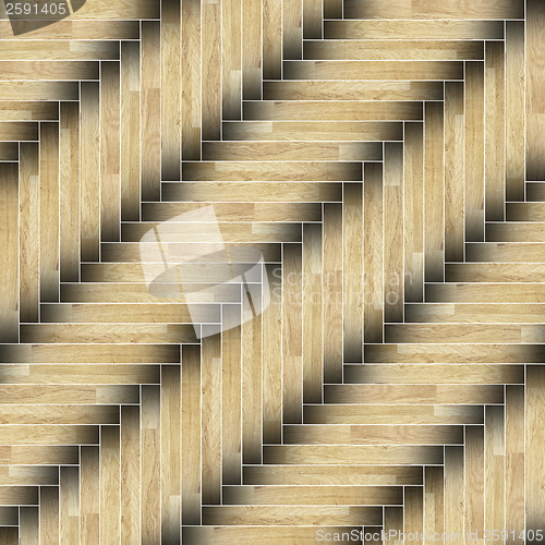 Image of textured of installed parquet floor