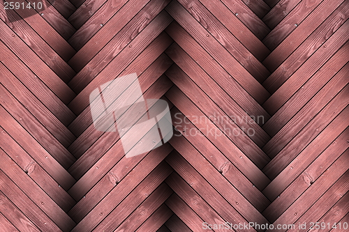 Image of closeup of textured wood parquet