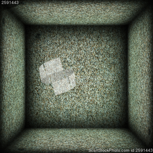 Image of grungy green interior background