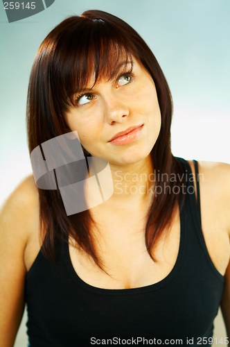 Image of Emotions Brunette Portrait