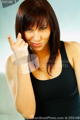 Image of Emotions Brunette Portrait